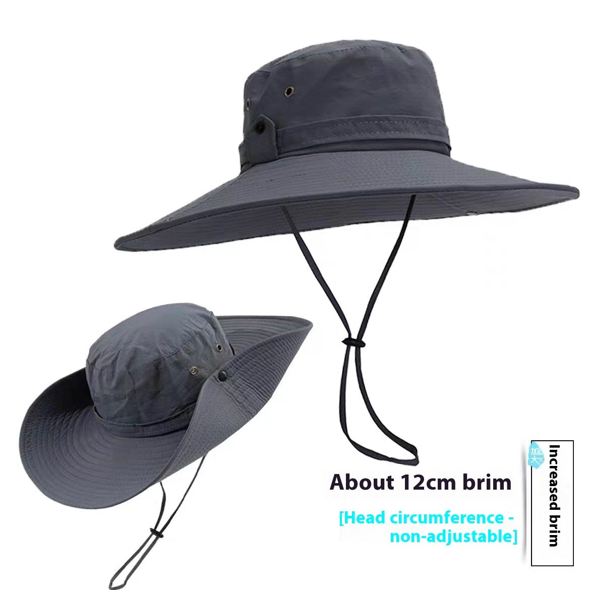 Men's Summer Sun Hat Outdoor Breathable Sun Protection - cloud line
