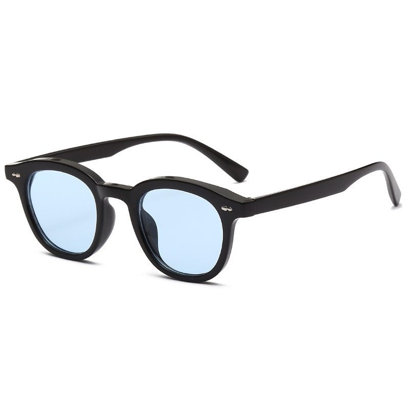 Retro Beige Nail Fashion Sunglasses - cloud line