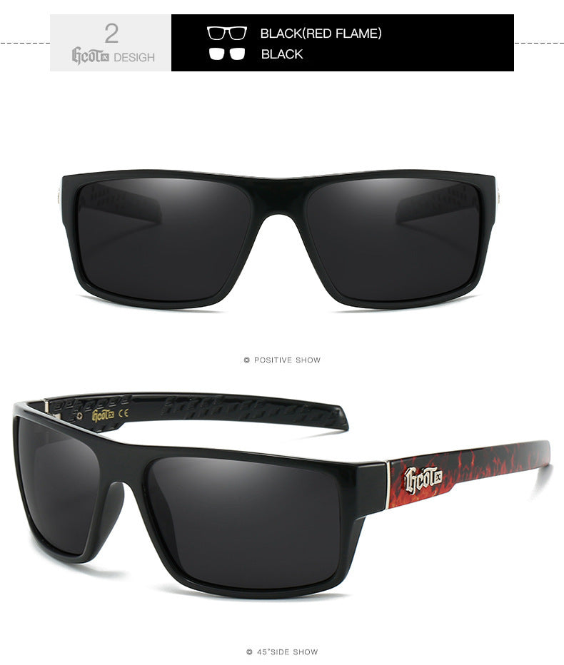Motorcycle Bandit Style Hip Hop Fashion West Coast Polarized Sunglasses - cloud line