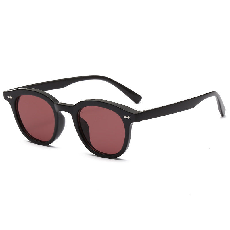 Retro Beige Nail Fashion Sunglasses - cloud line