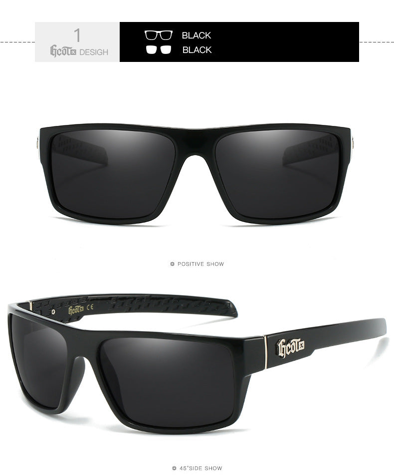 Motorcycle Bandit Style Hip Hop Fashion West Coast Polarized Sunglasses - cloud line