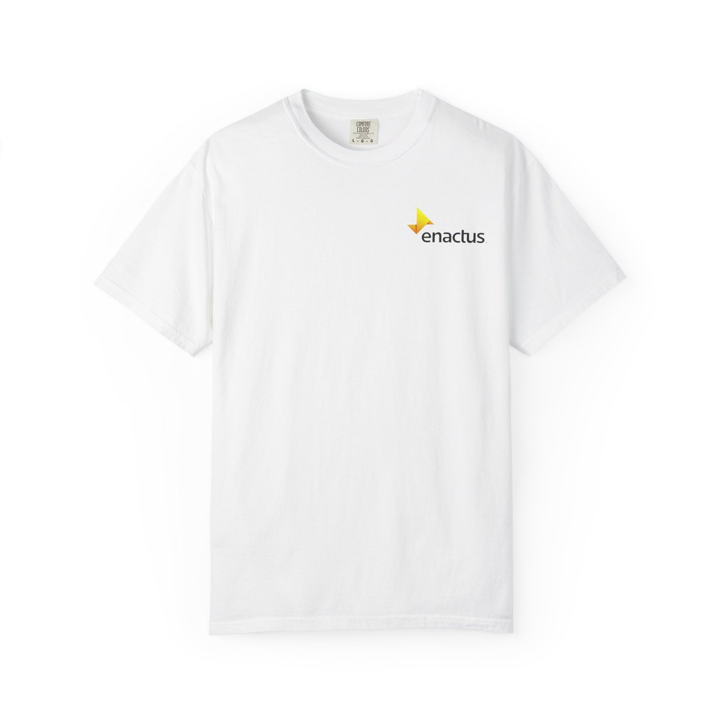 white Tshirt - cloud line