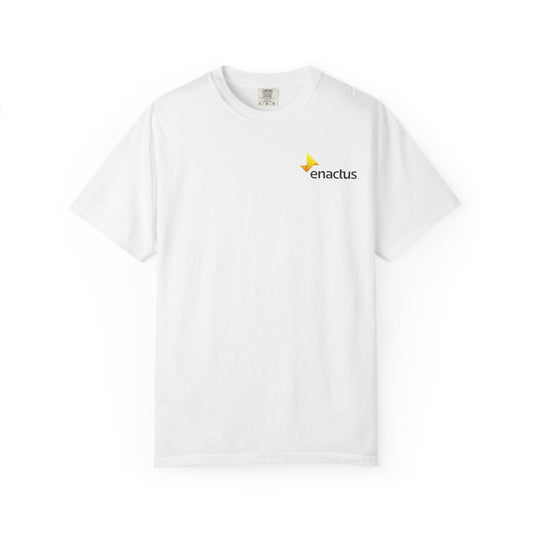 white Tshirt - cloud line